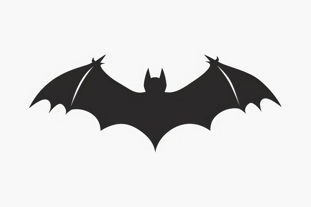 Bat silhouette clip art wildlife animal mammal.