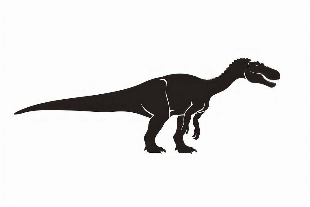 Dinosaur silhouette clip art dinosaur | Free Photo Illustration - rawpixel