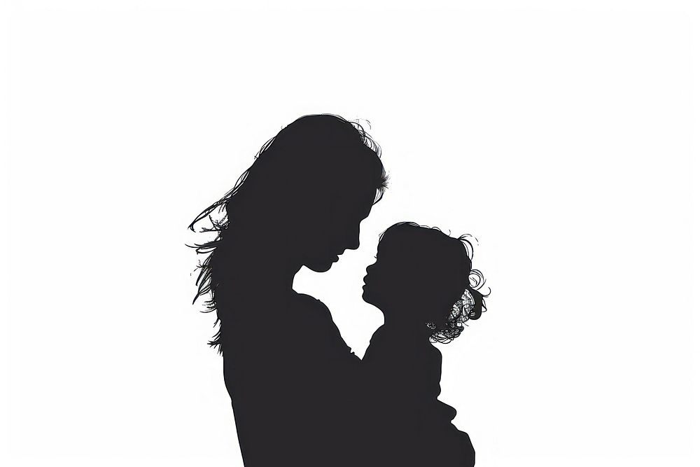 Mother silhouette clip art photography accessories accessory.