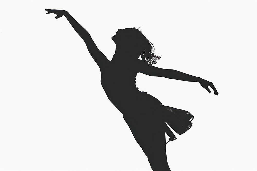 Dance silhouette clip art person recreation ballerina.