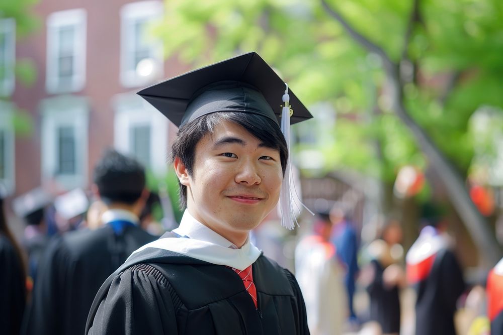 Graduation man clothing student.