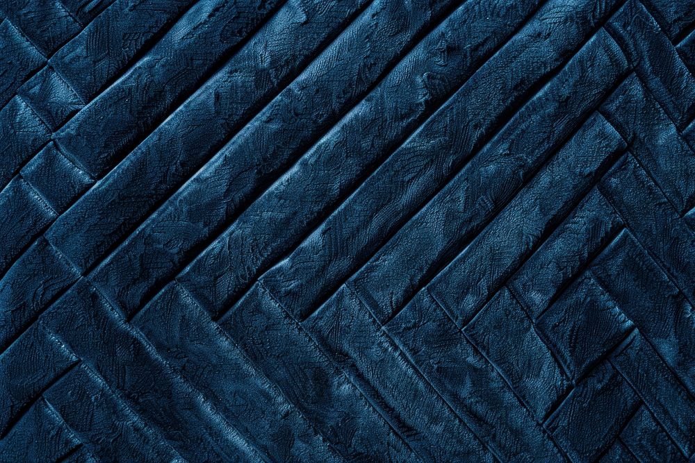 Minimal chevron pattern blue.