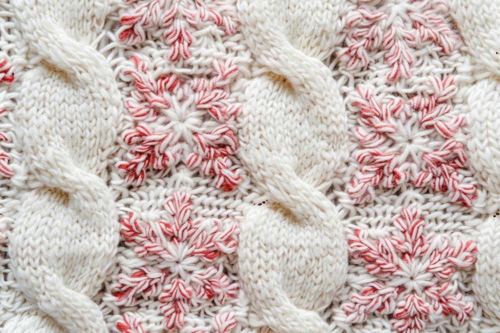 Pastel christmas pattern clothing knitwear knitting.