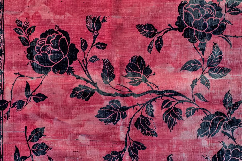 Rose batik pattern accessories accessory graphics.