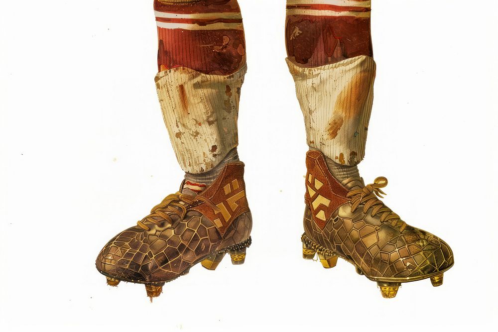 Soccer clothing footwear apparel.