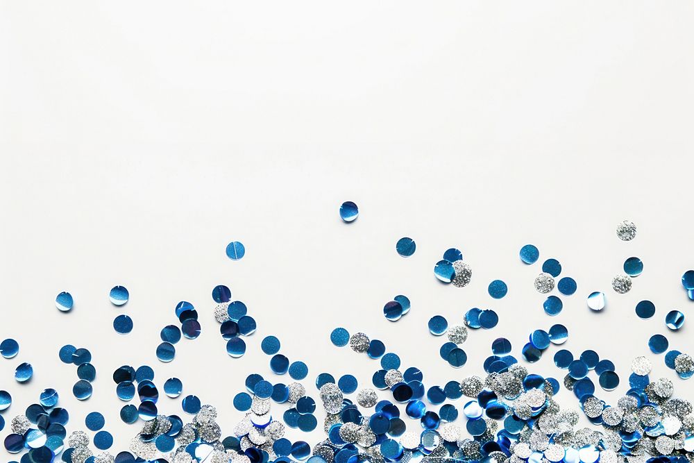 Blue silver confetti border accessories accessory gemstone.