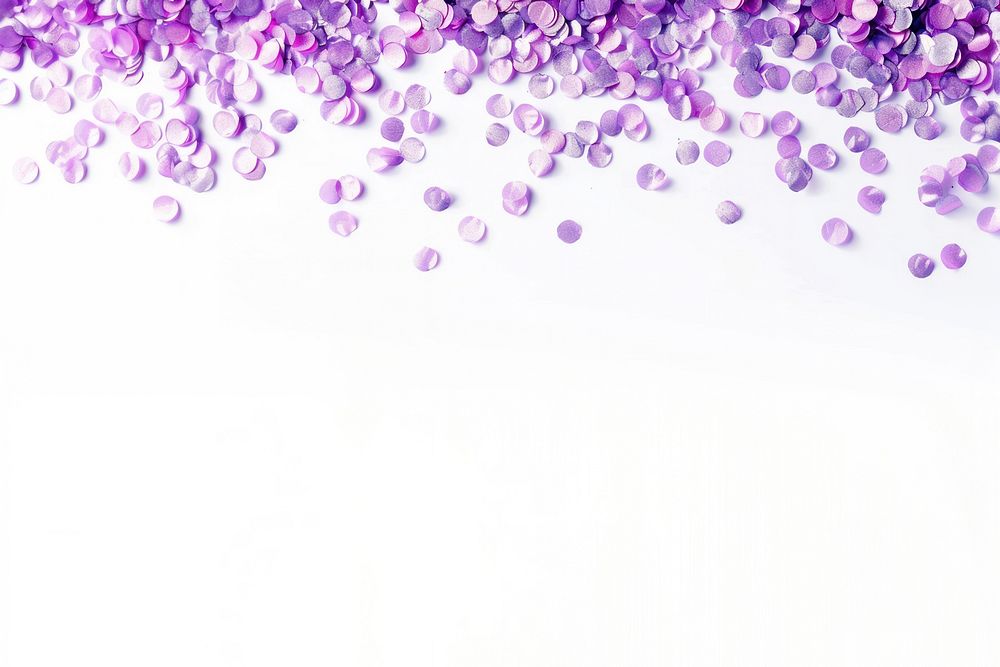 Pastel purple confetti border accessories accessory gemstone.