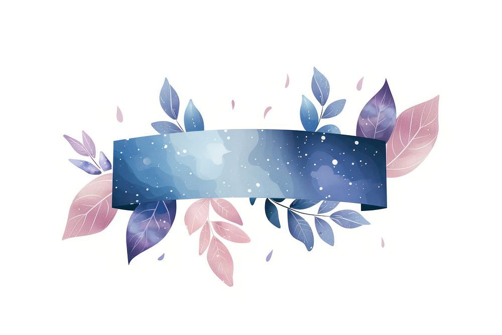 Ribbon planet galaxy banner graphics outdoors pattern.