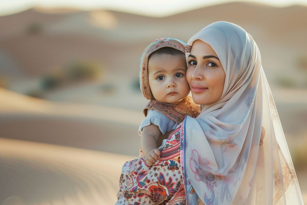 Middle Eastmom and baby photo photography portrait.