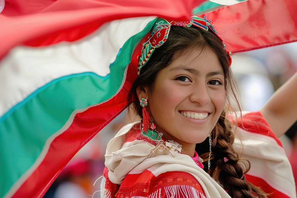 Latina Peruvian woman person female happy.