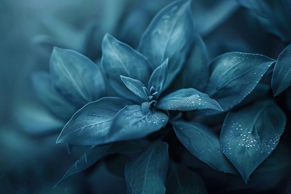 Garden plant blue.