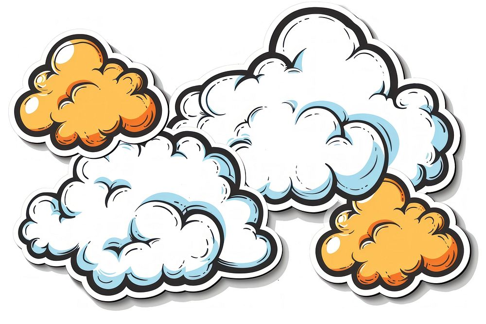 Clouds art graphics outdoors.
