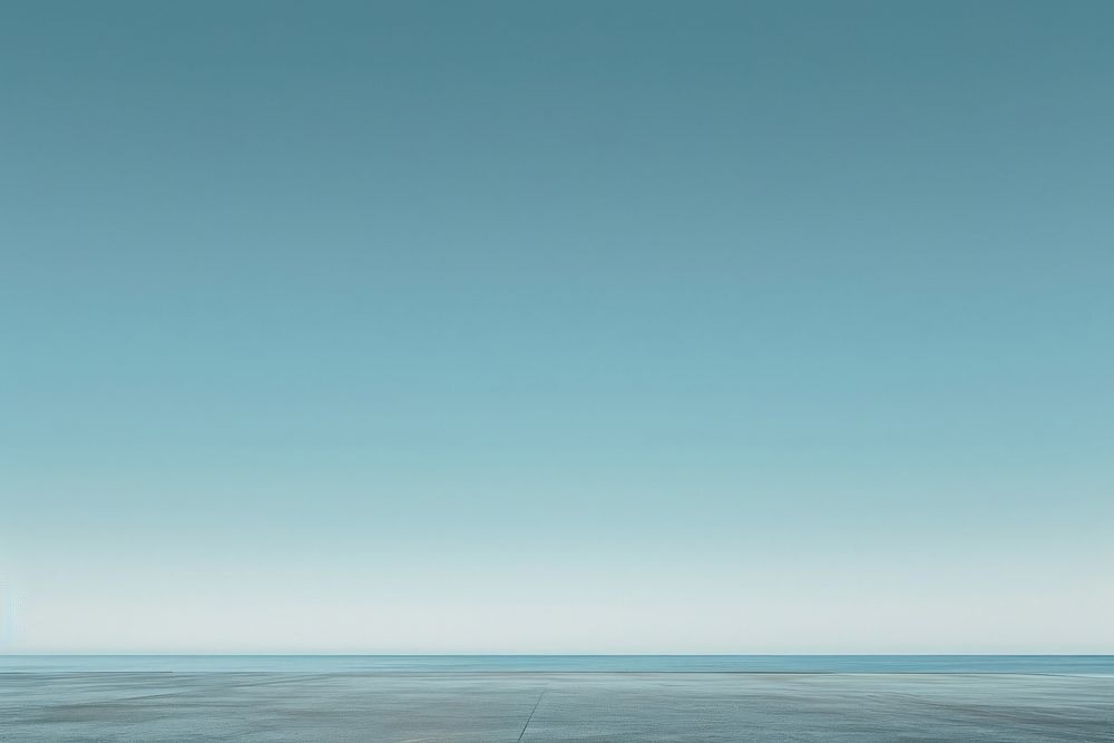 Minimal space of clear blue sky outdoors horizon scenery.