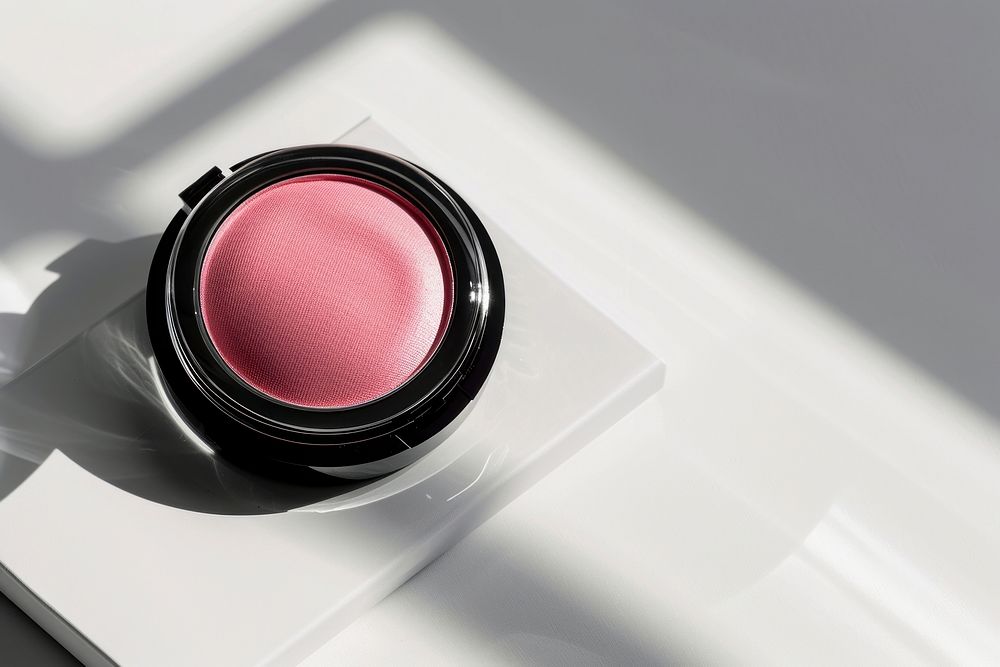 Blush Compact electronics cosmetics lipstick.