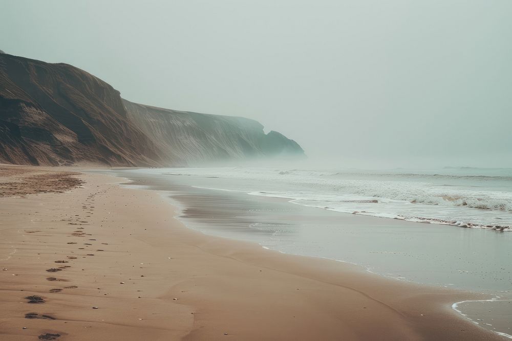 Beach shoreline outdoors horizon.