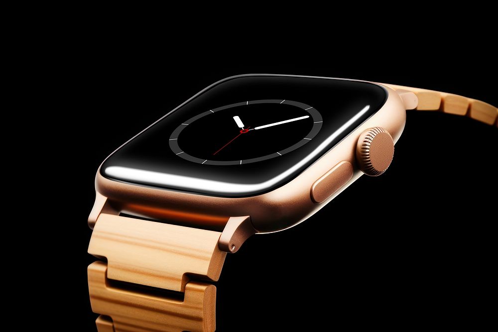 Gold smartwatch