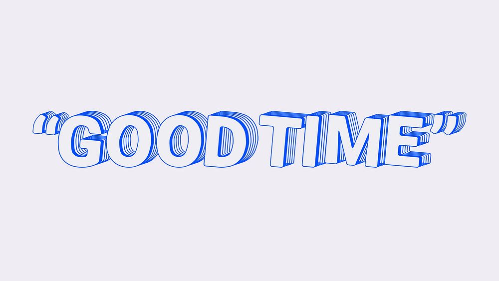 Good time word in layered alphabet design