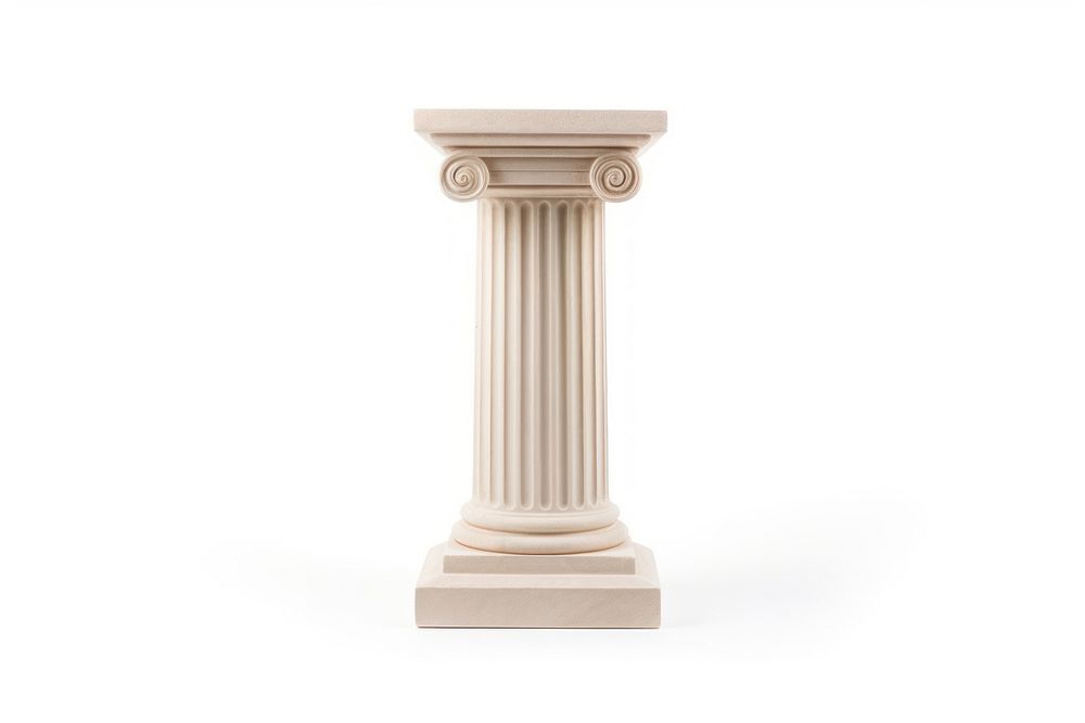 Greek pillar sculpture architecture letterbox mailbox.