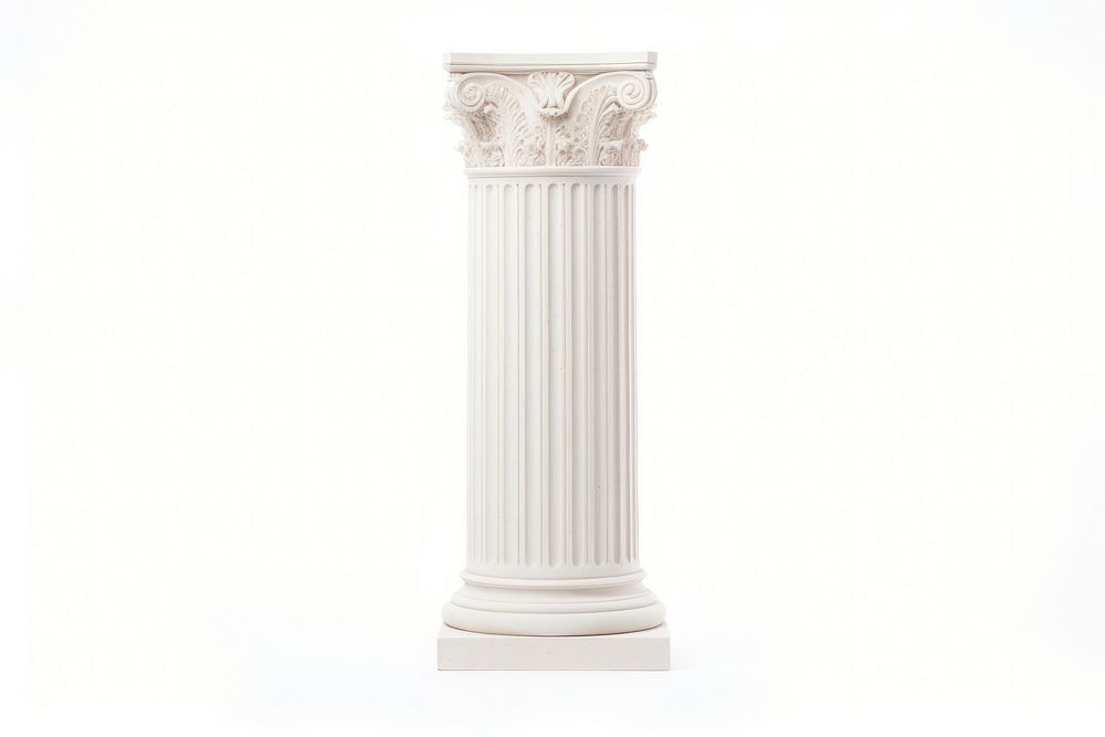 Greek pillar sculpture architecture letterbox mailbox.