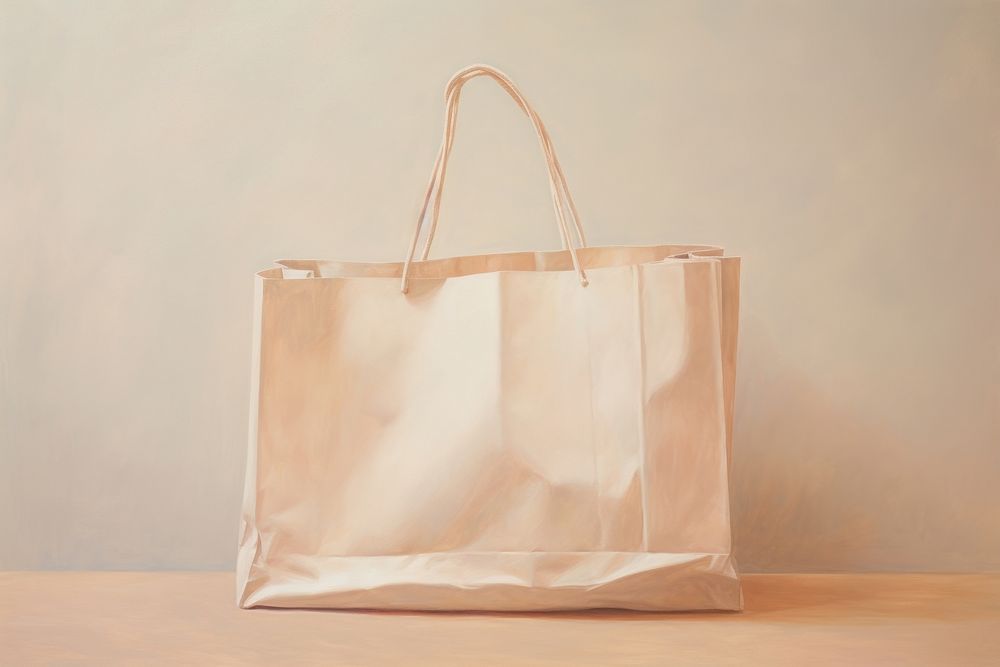 Close up pale shopping bag accessories accessory handbag.