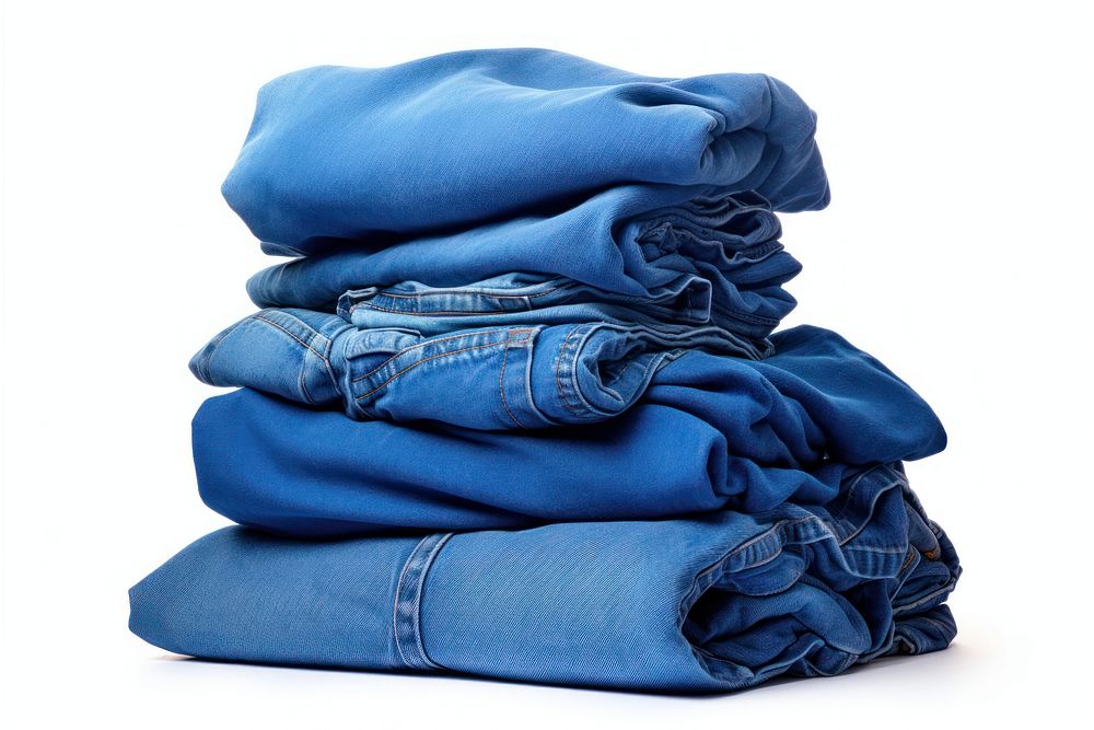 Blue jeansl clothing apparel blanket.