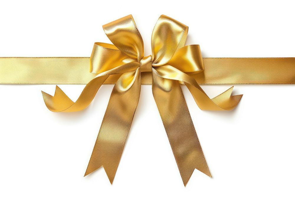 Gold gift ribbon backgrounds gold bow.