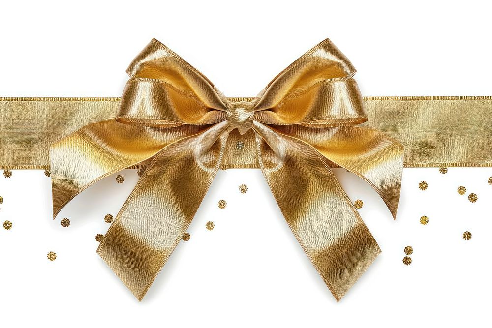 Gold gift ribbon backgrounds gold bow.