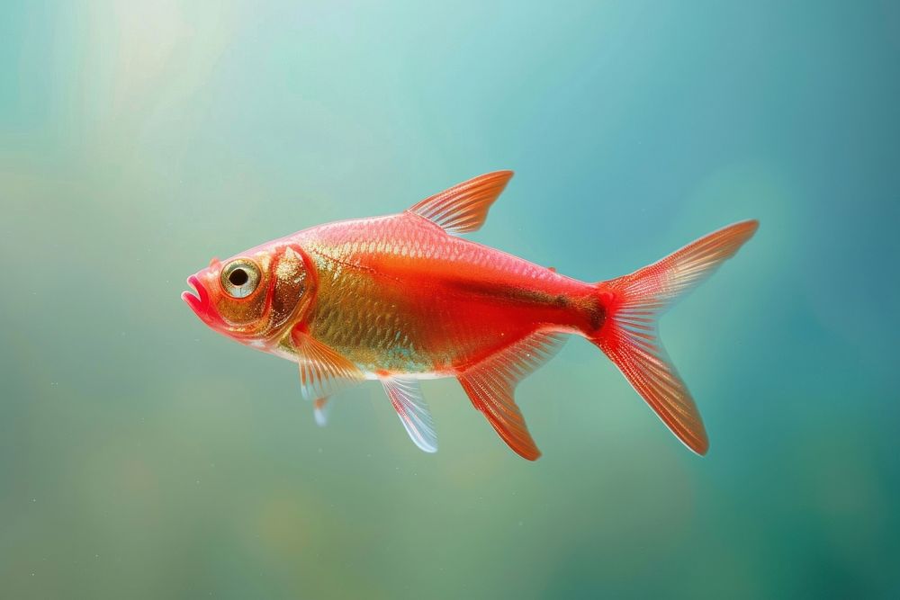 Cardinal Tetra Fish fish goldfish animal.