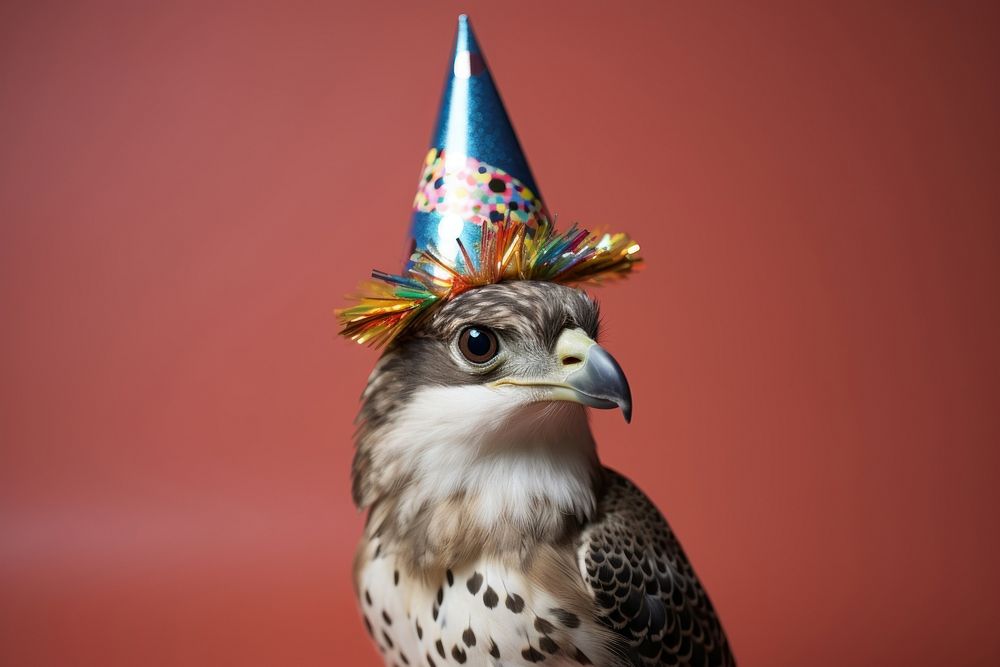 Falcon hat party hat clothing.