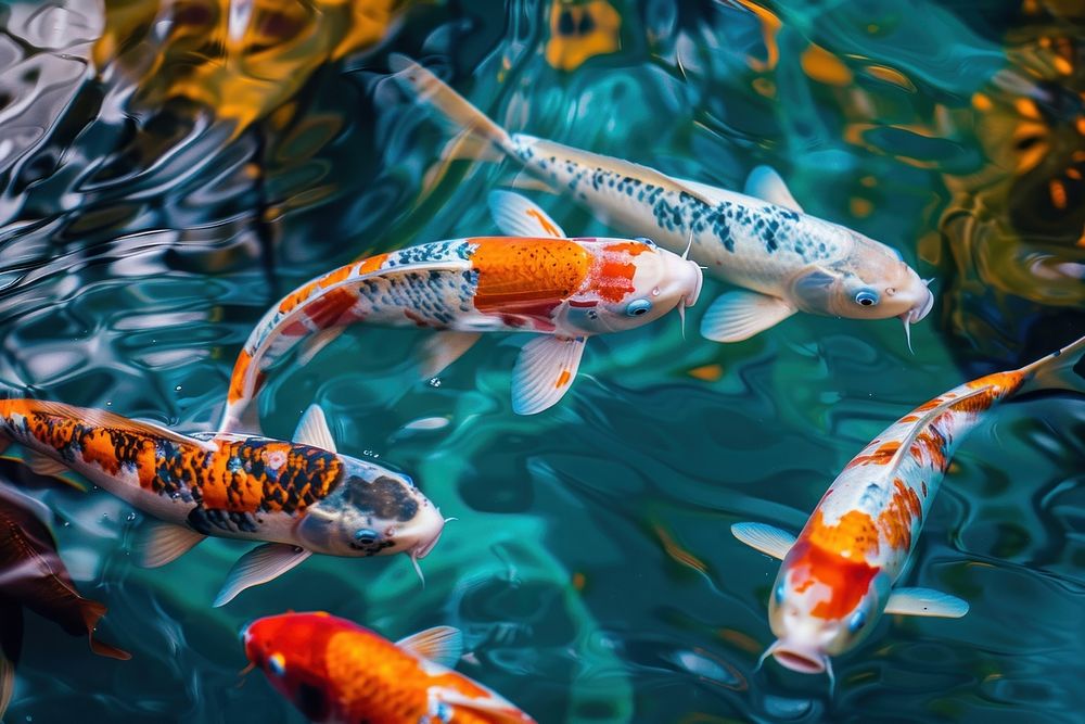 Koi Fish fish aquatic animal. | Premium Photo - rawpixel