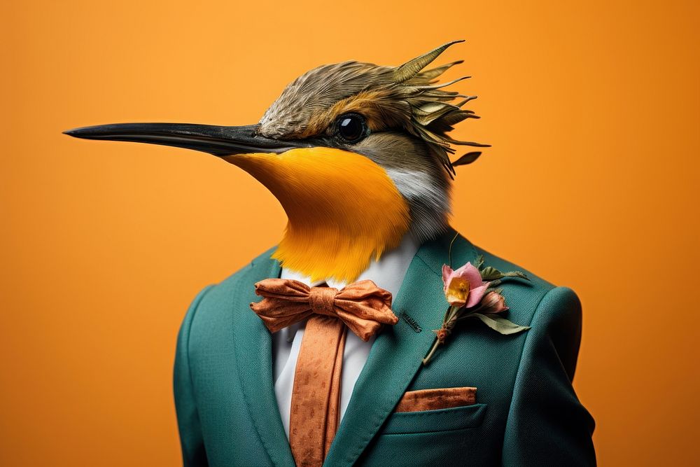 Hummingbird suit clothing apparel.
