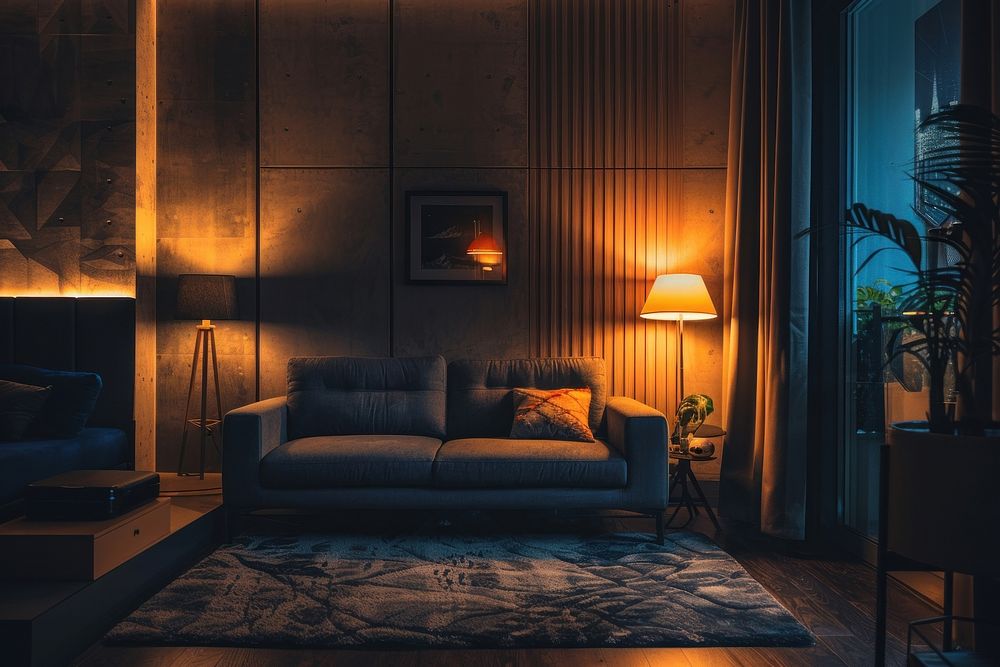Modern apartment architecture furniture building. | Premium Photo