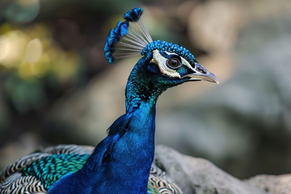 Peacock animal nature bird.