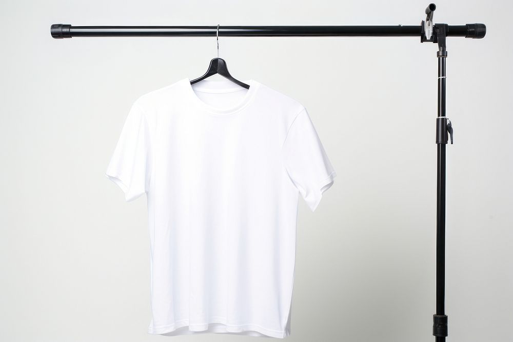 T-shirt hanger electronics clothing.