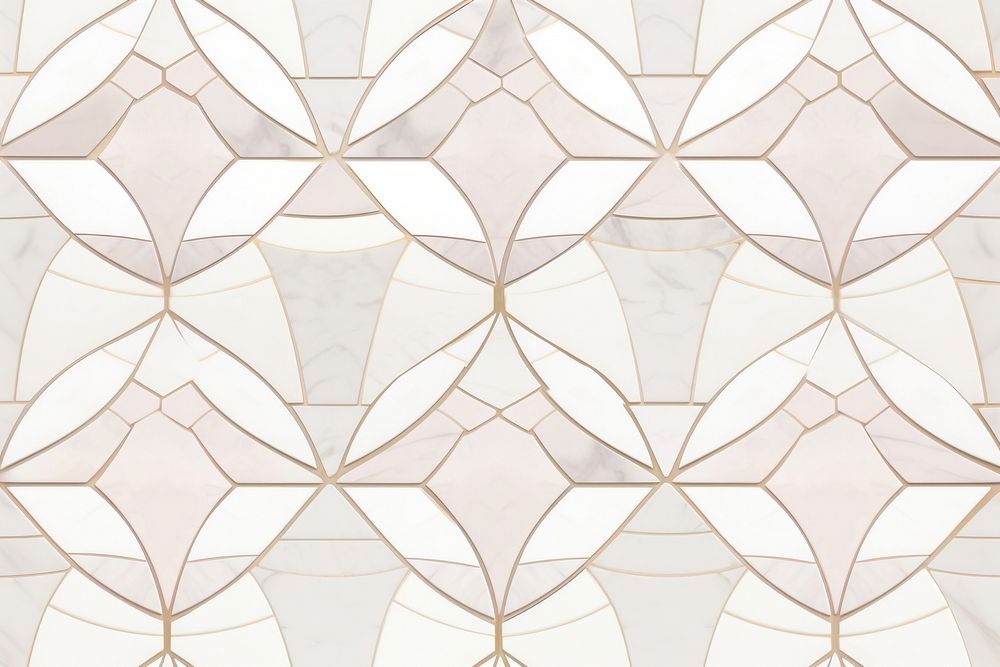 Lotus geometric tile pattern graphics art floral design.