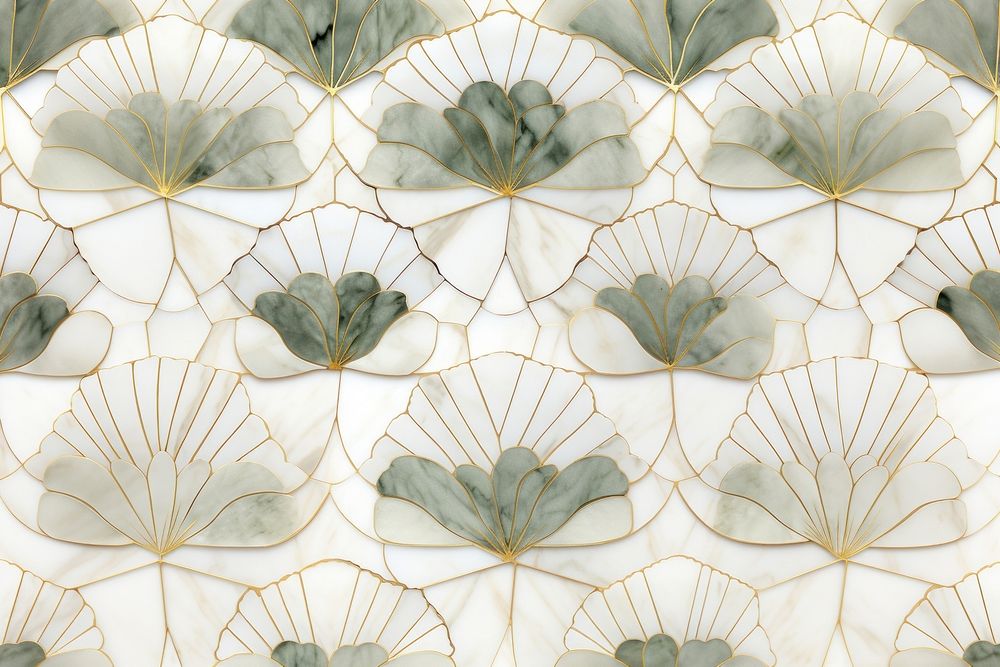 Lotus leaf tile pattern chandelier porcelain outdoors.