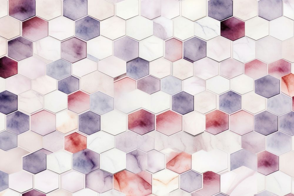 Nebula tile pattern chandelier honeycomb texture.