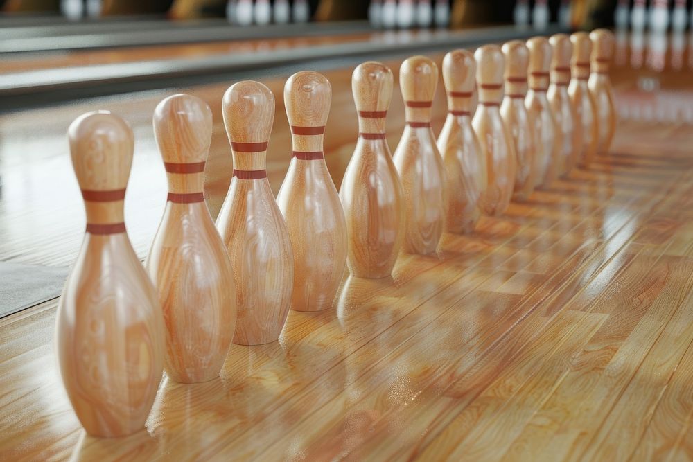 Bowling recreation person chess.
