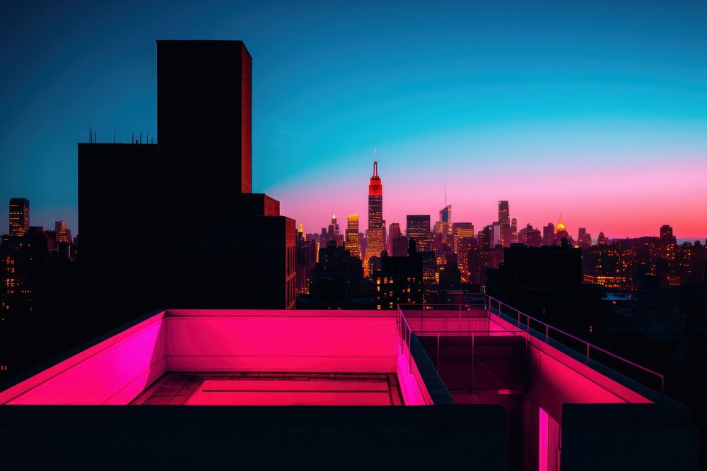 Photo of a new york city architecture metropolis cityscape.