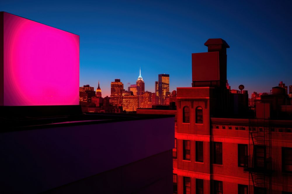 Photo of a new york city architecture electronics metropolis.
