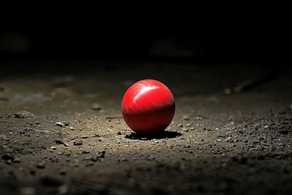 Bowling cricket croquet sphere.