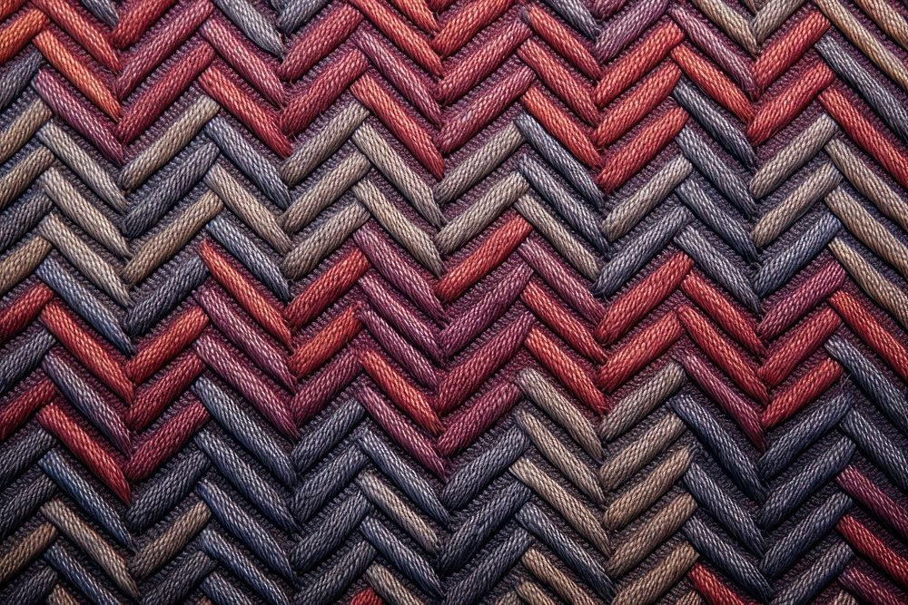 Top view photo of a herringbone pattern texture woven wool.