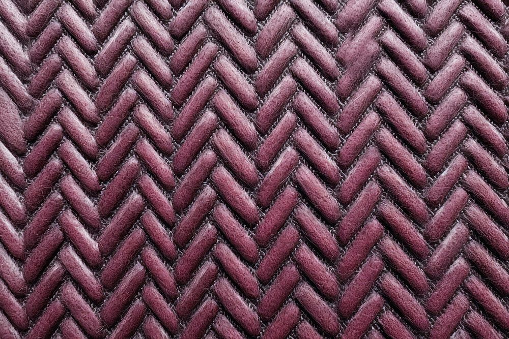 Top view photo of a herringbone pattern texture woven home decor.