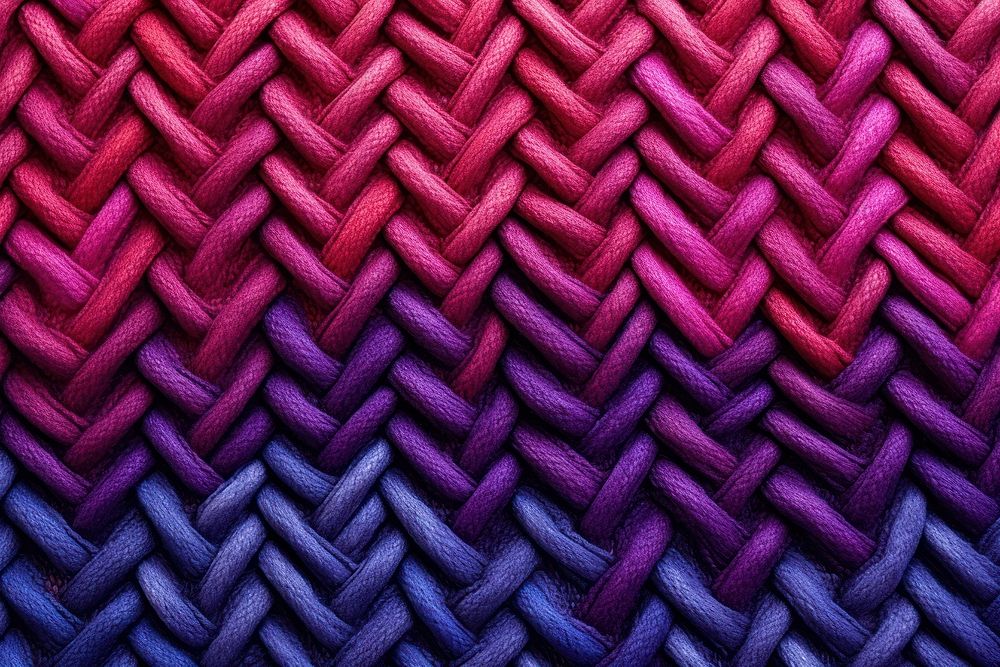 Top view photo of a textile pattern purple woven.