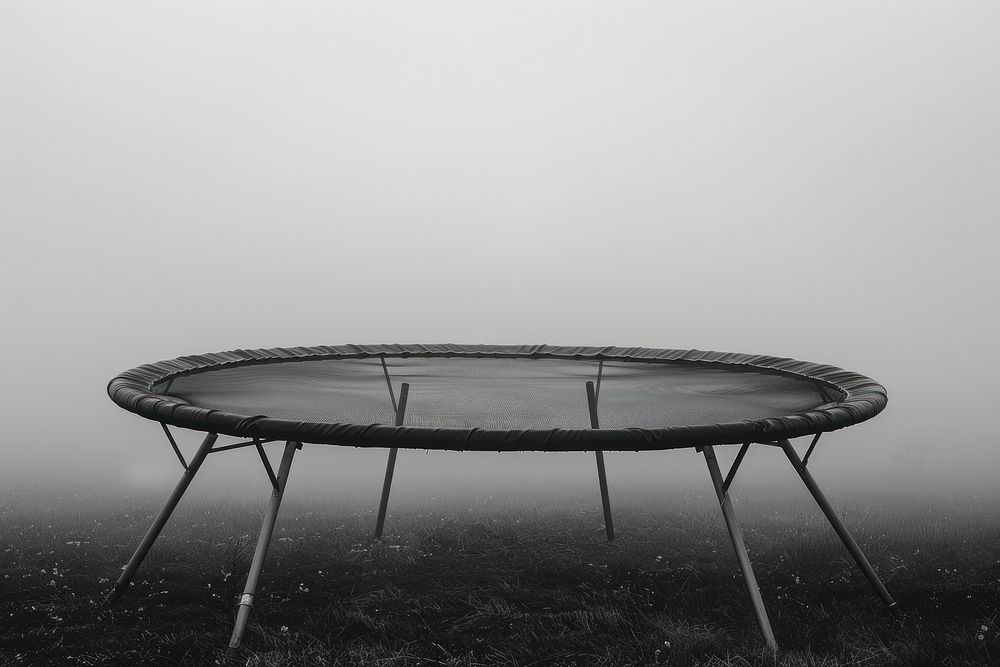 Trampoline outdoors.