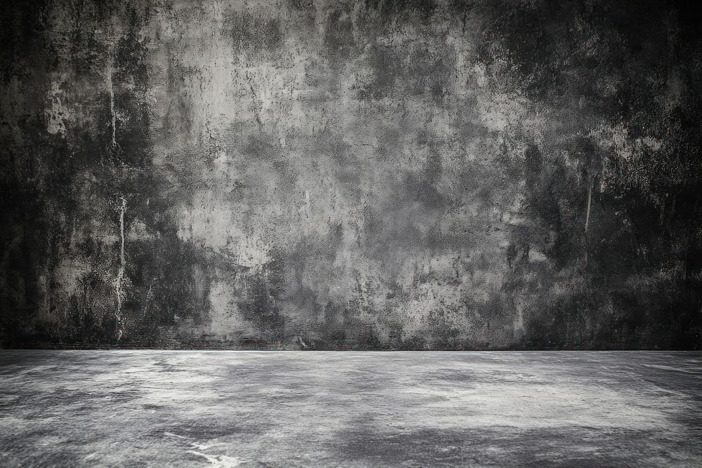 Black and white background texture concrete grunge.