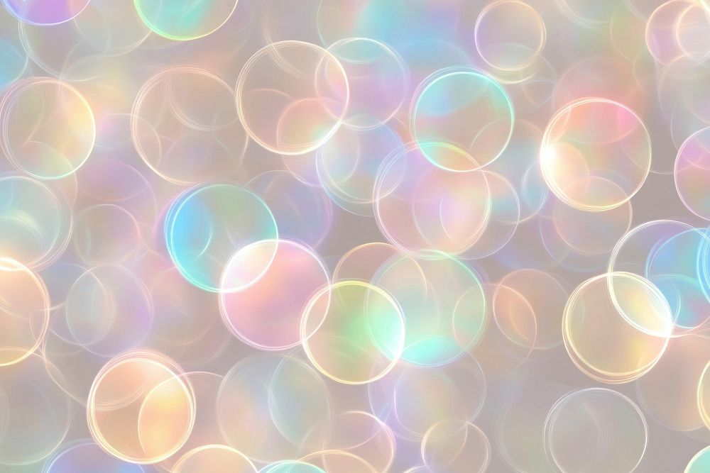 Colorful blur bokeh lights pattern background bubble.