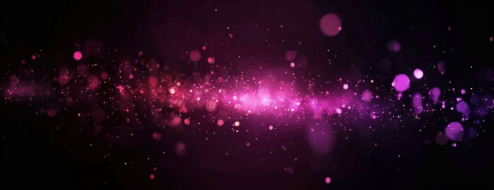 Pink blurred bokeh light background illustration space art.