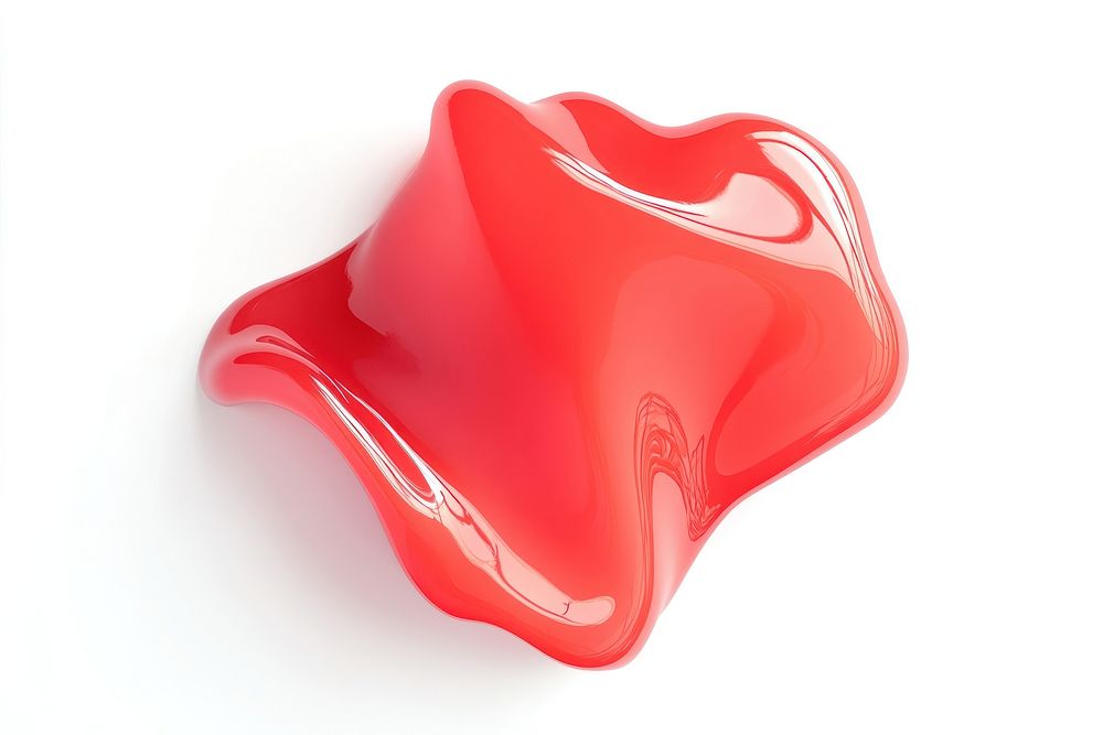 Simple jelly material Shape abstract confectionery illustration.