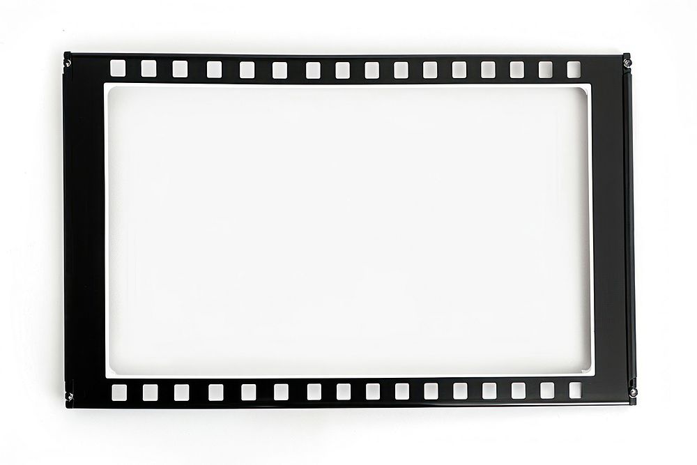 Analog film frame vintage blank photography.